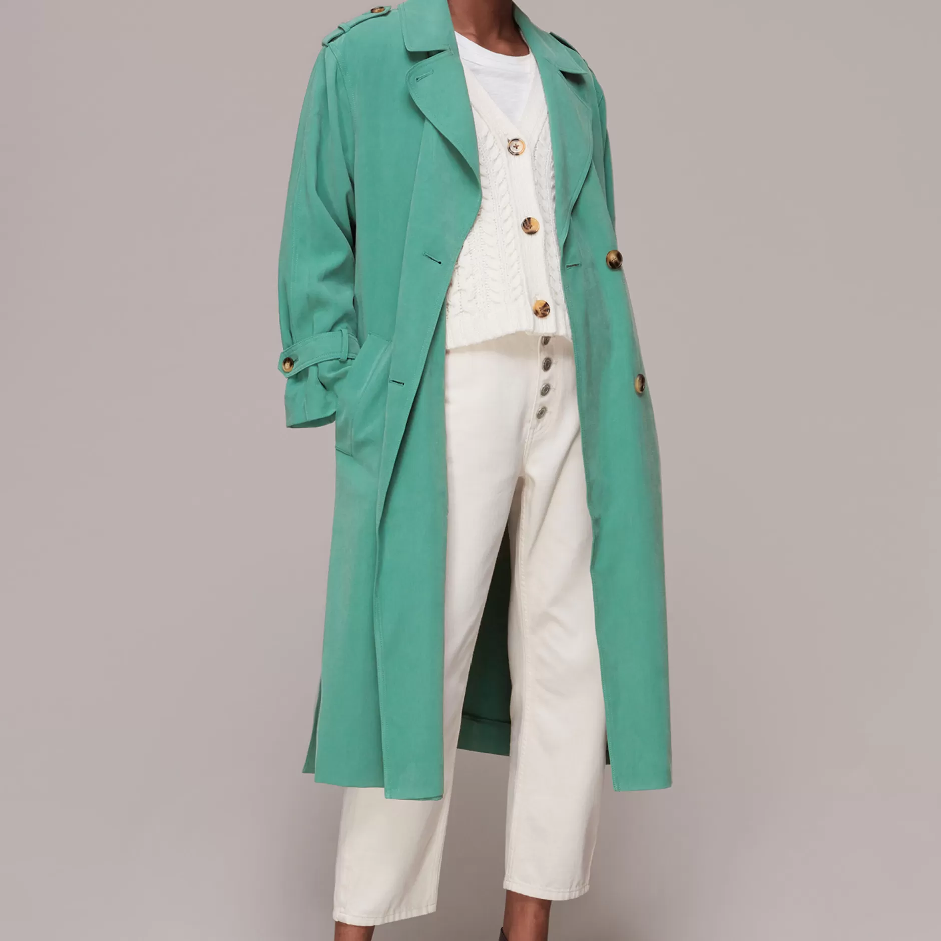 Women Whistles Coats | Riley Trench Coat