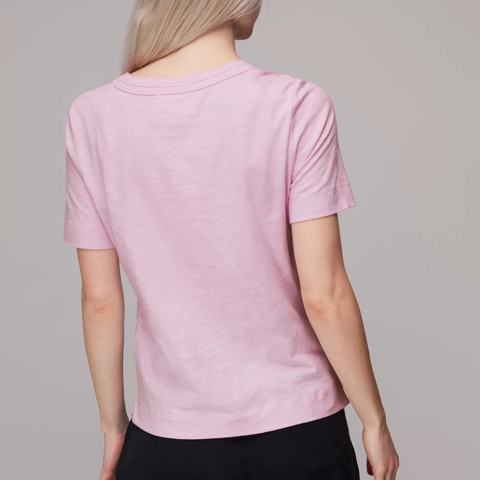 Women Whistles Tops | Rosa Double Trim T-Shirt