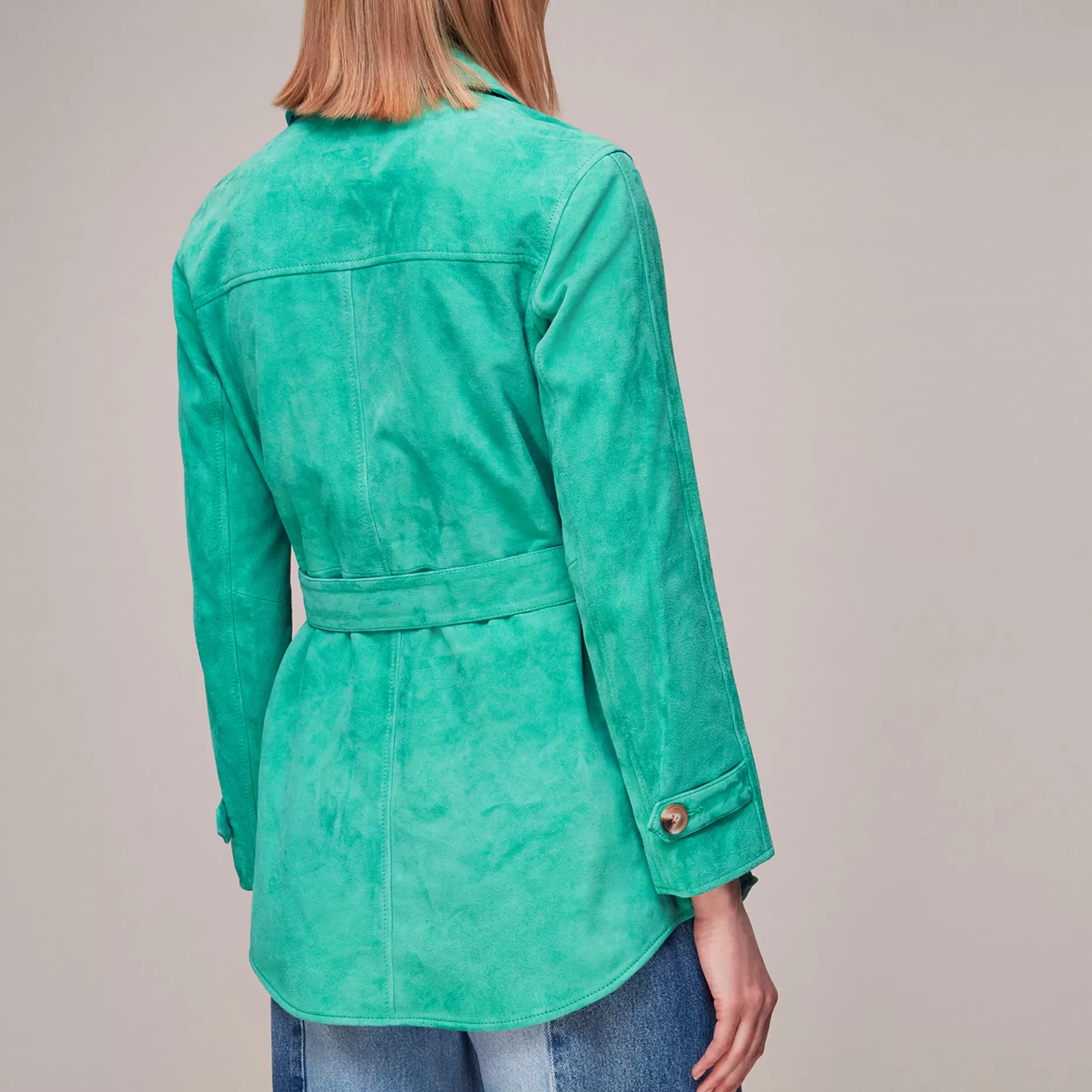 Women Whistles Jackets | Rosa Suede Overshirt