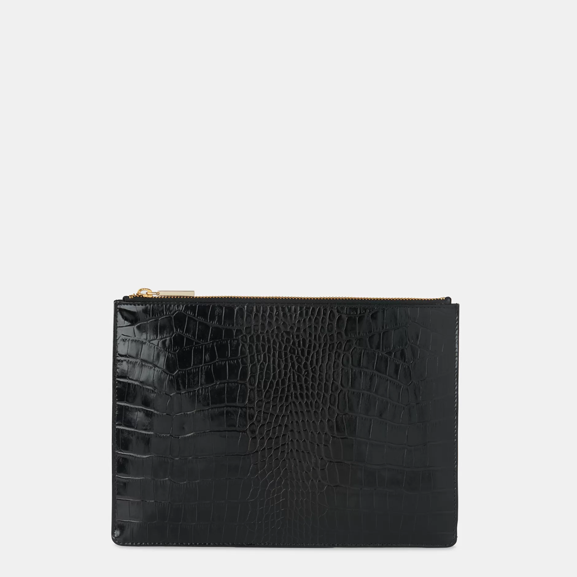 Women Whistles Small Bags & Clutches | Shiny Croc Medium Clutch