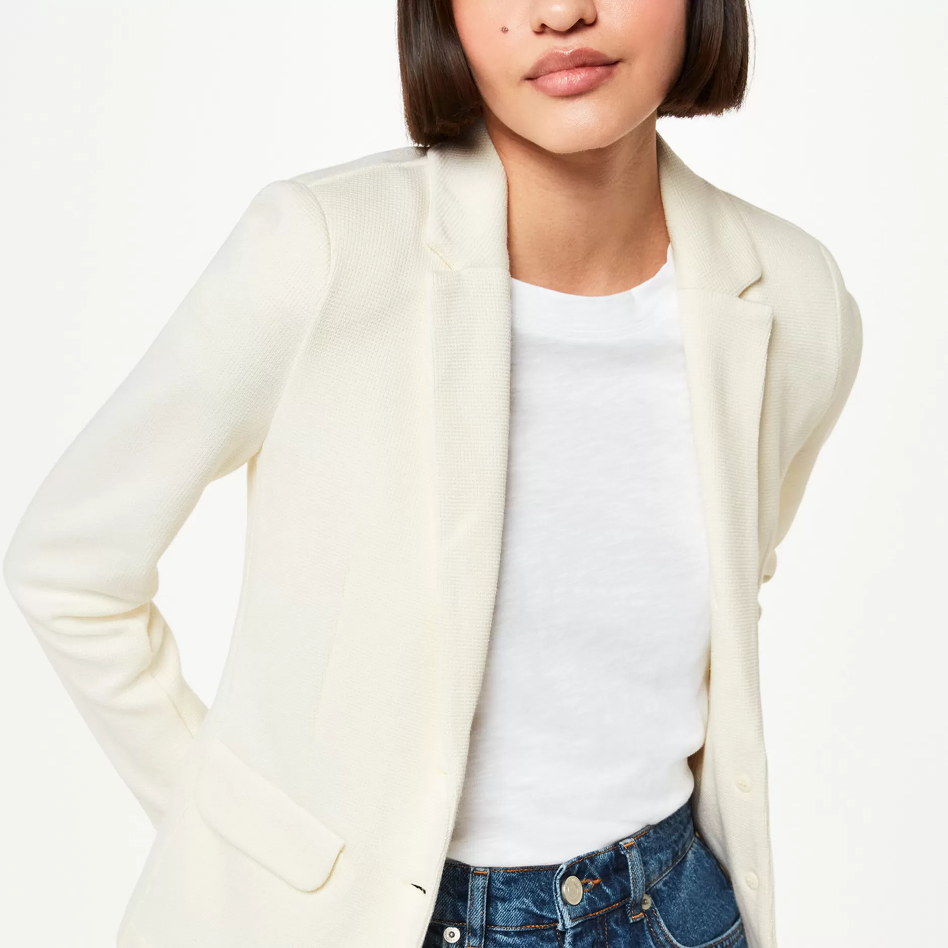 Women Whistles Tailoring | Slim Jersey Jacket