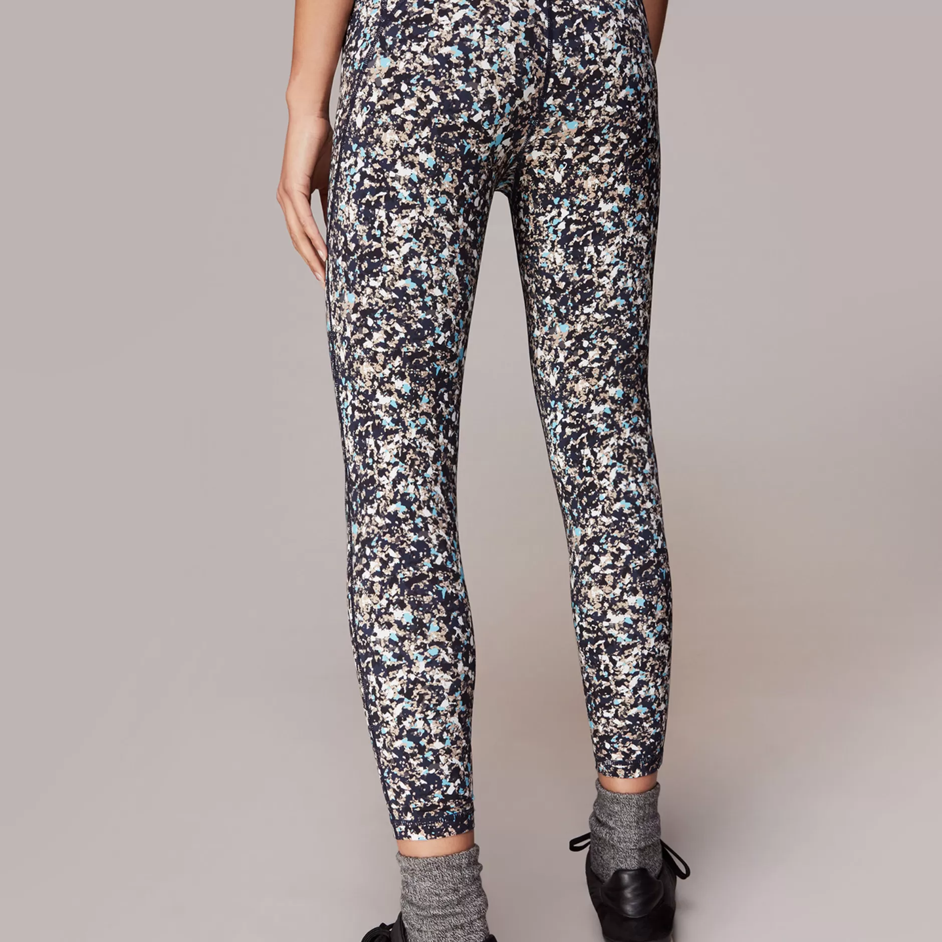 Women Whistles Trousers | Speckled Sports Legging