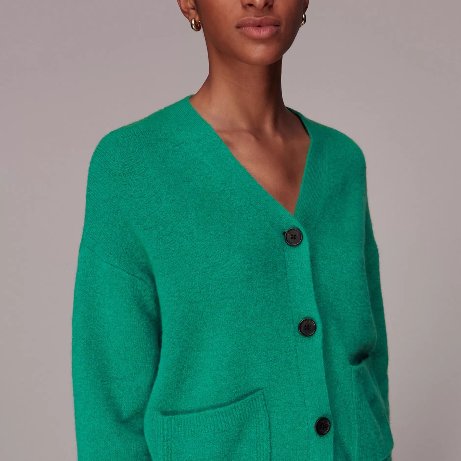 Women Whistles Knitwear | Stella Pocket Cardigan