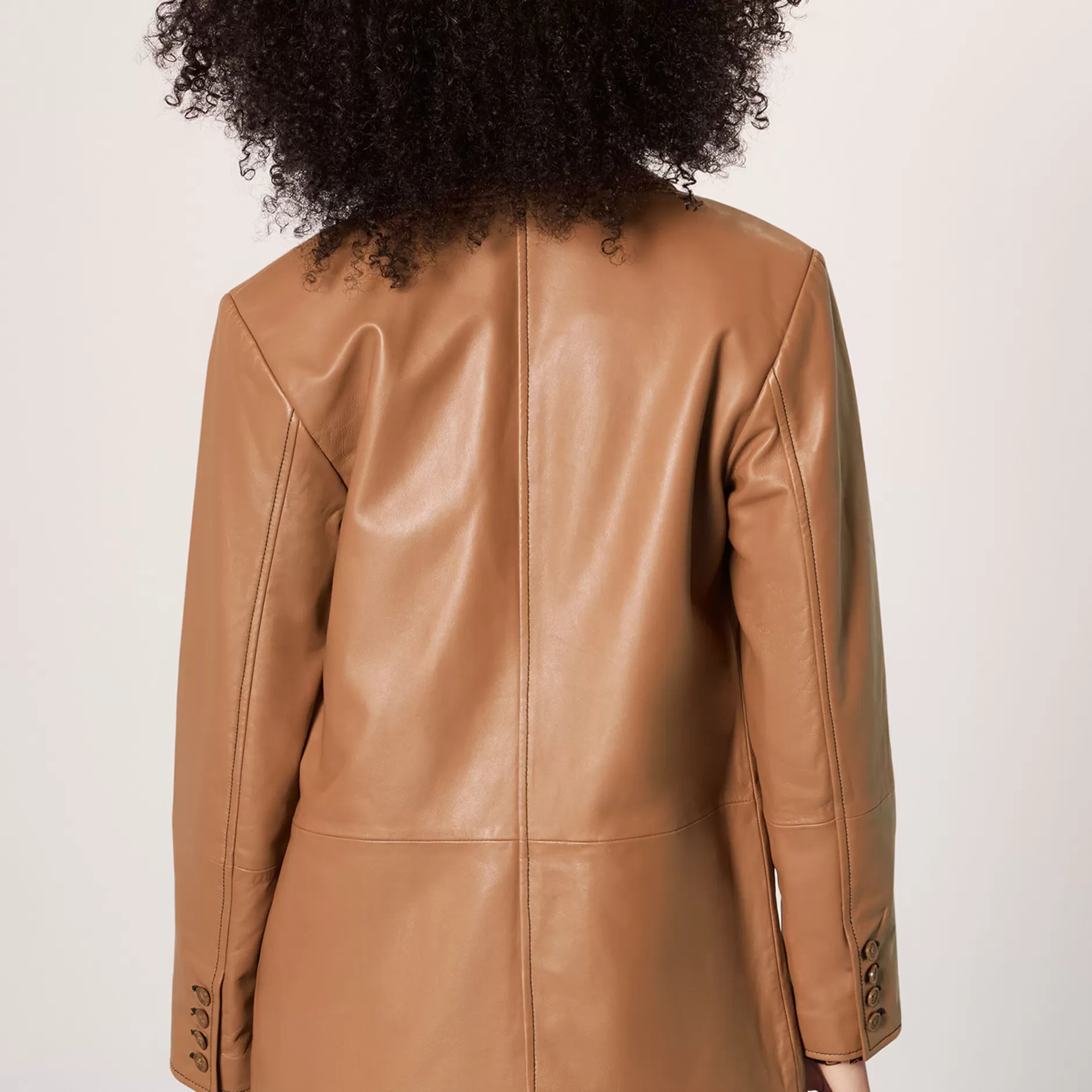 Women Whistles Tailoring | Stevie Leather Blazer