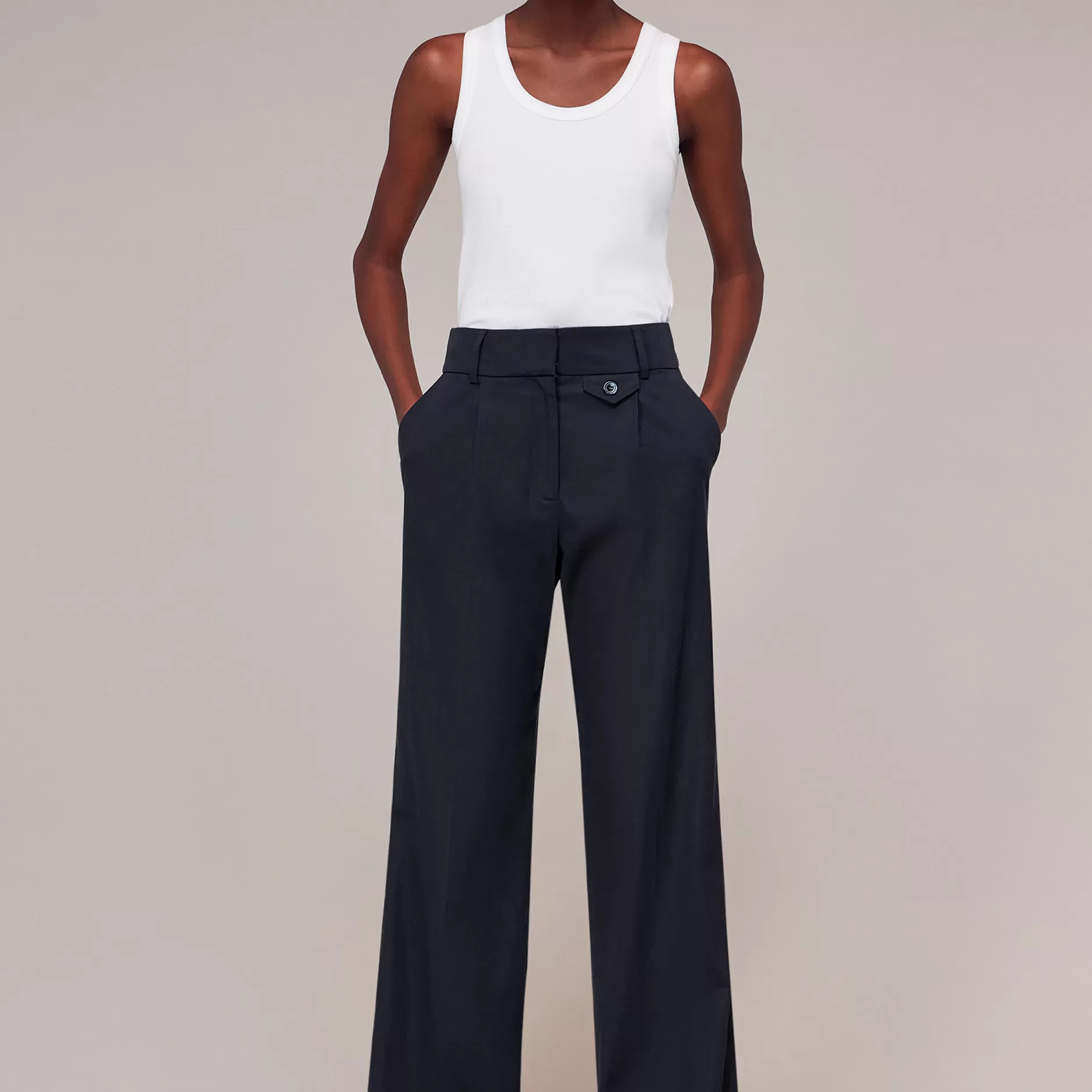 Women Whistles Trousers | Tess Full Length Trouser