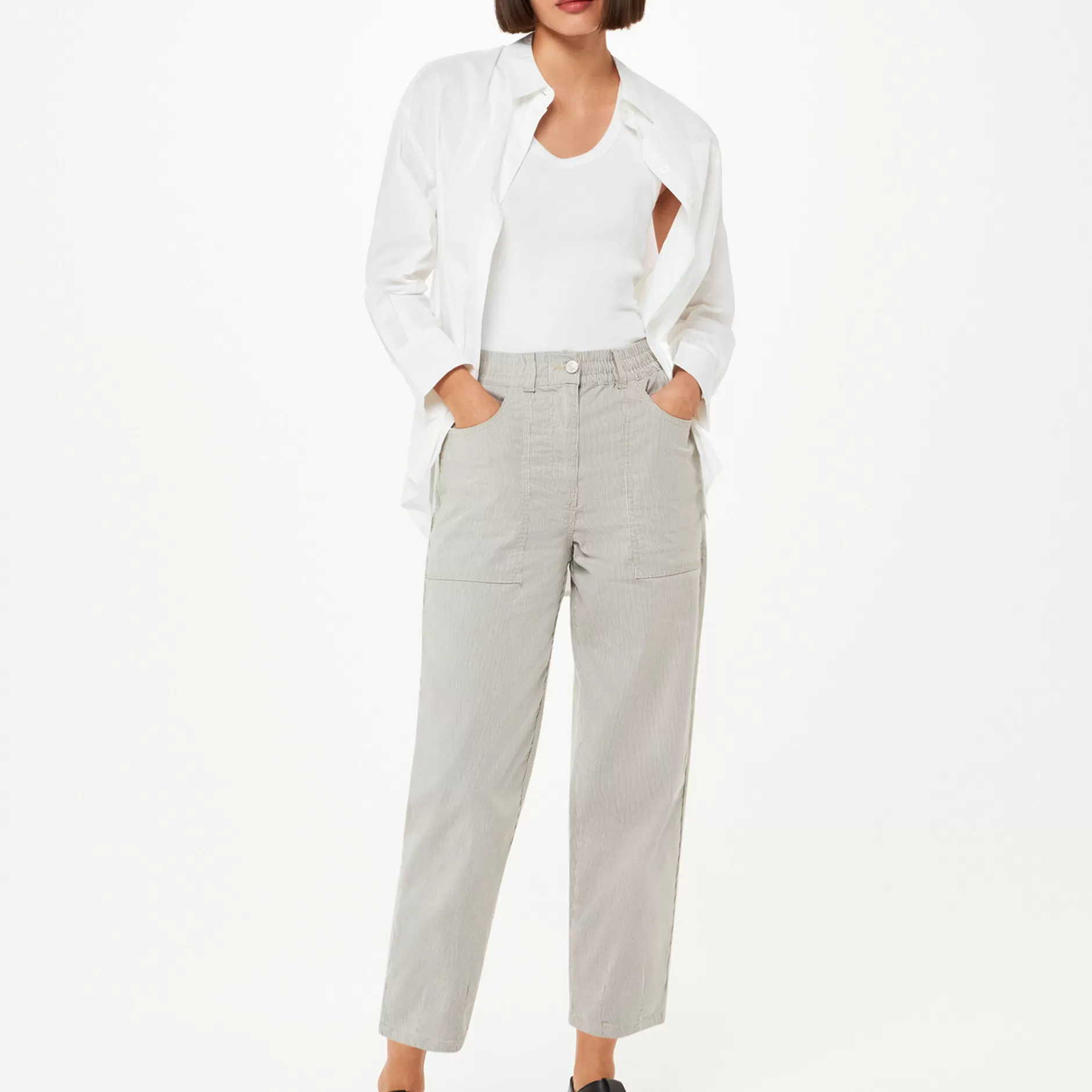 Women Whistles Trousers | Tessa Stripe Trouser