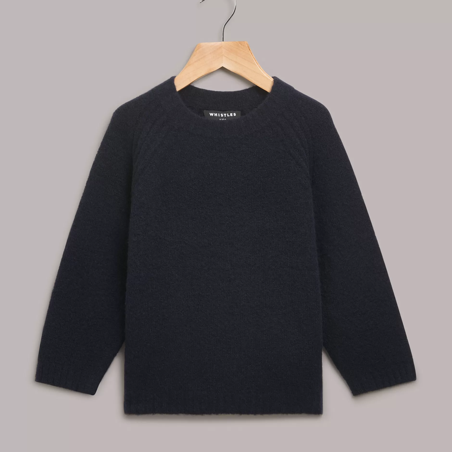 Women Whistles Tops | Textured Crew Neck Sweater