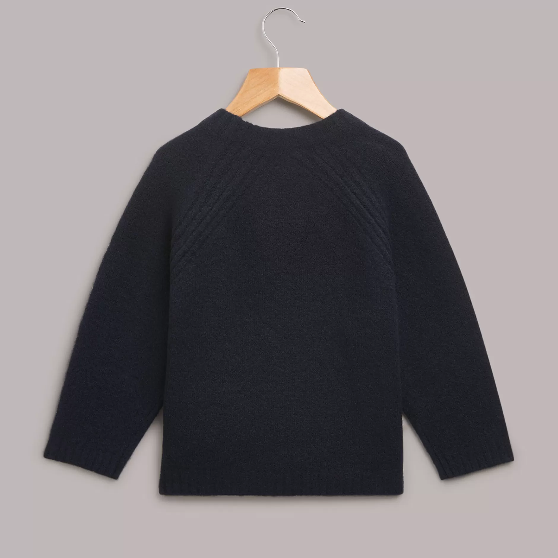 Women Whistles Tops | Textured Crew Neck Sweater