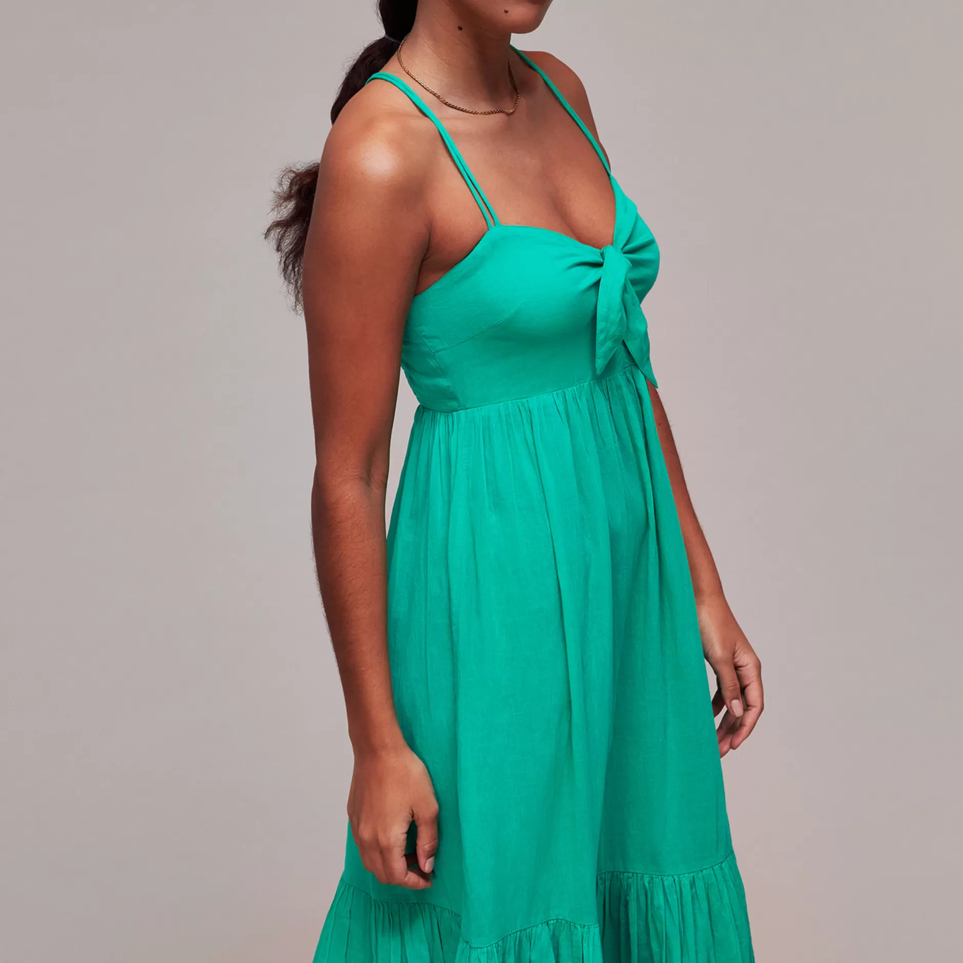 Women Whistles Swimwear | Tie Front Beach Dress