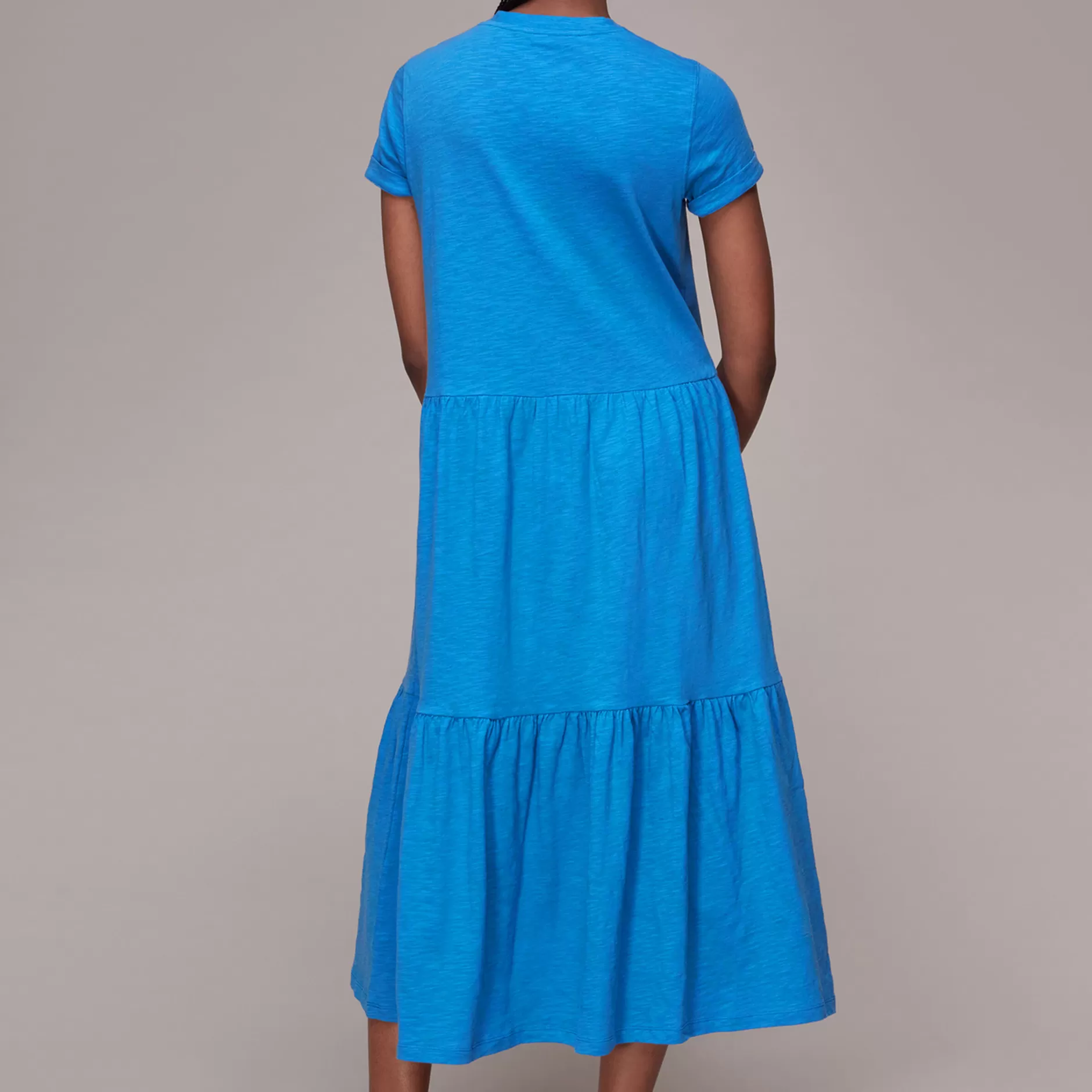 Women Whistles Dresses | Tiered Jersey Midi Dress