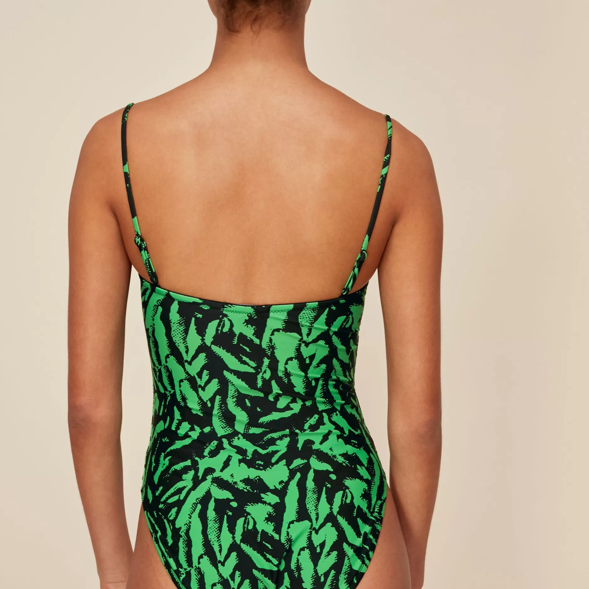 Women Whistles Swimwear | Tiger Animal Print Swimsuit