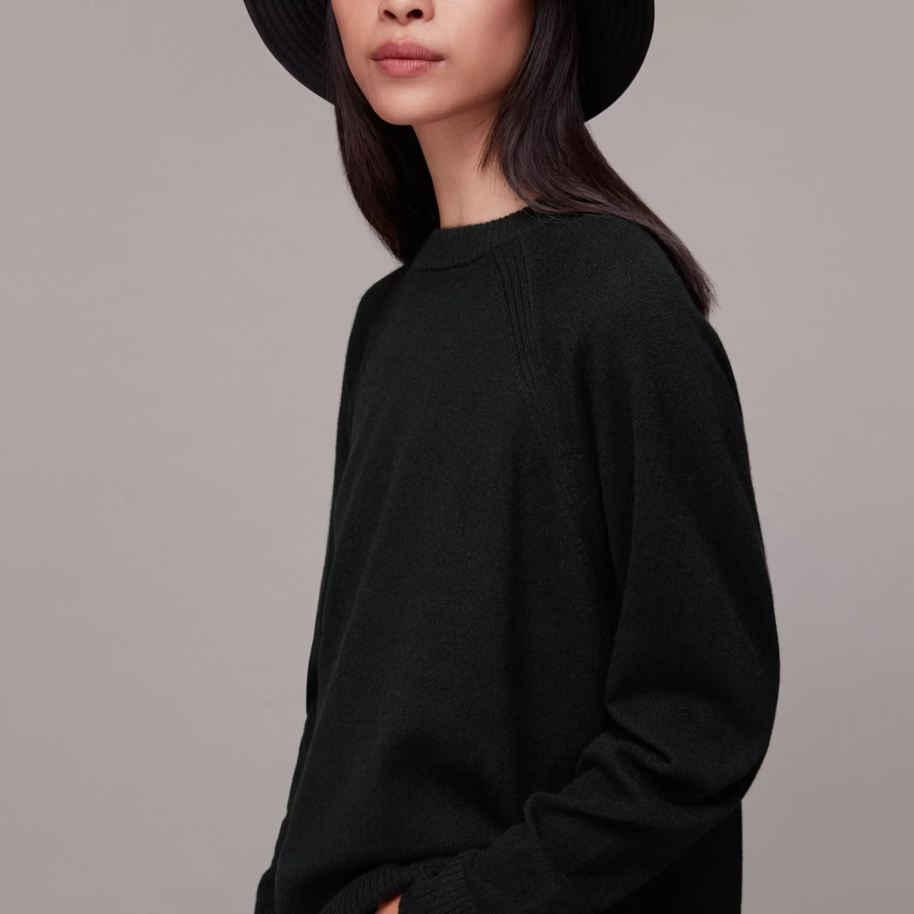 Women Whistles Knitwear | Ultimate Cashmere Crew Neck