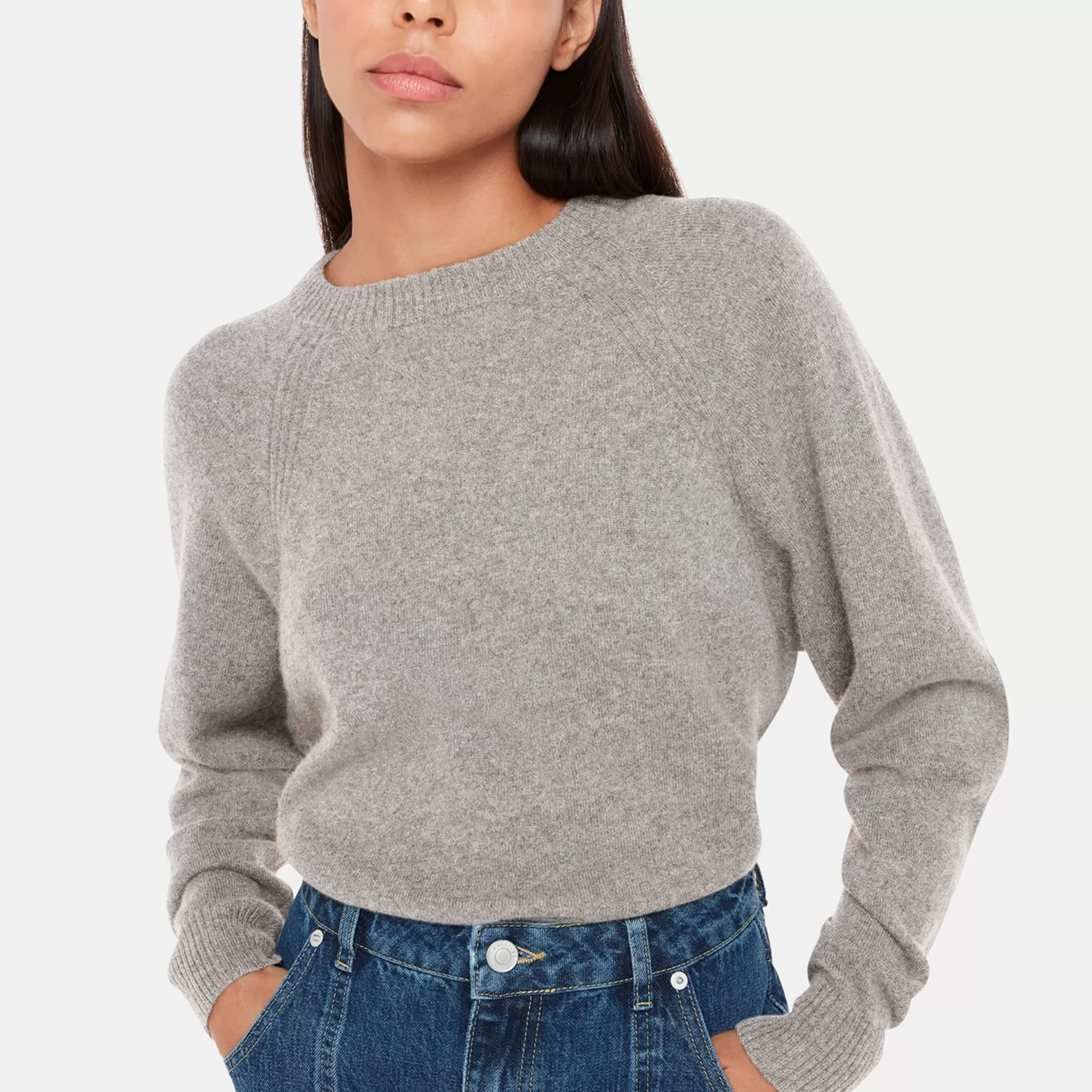 Women Whistles Knitwear | Ultimate Cashmere Crew Neck