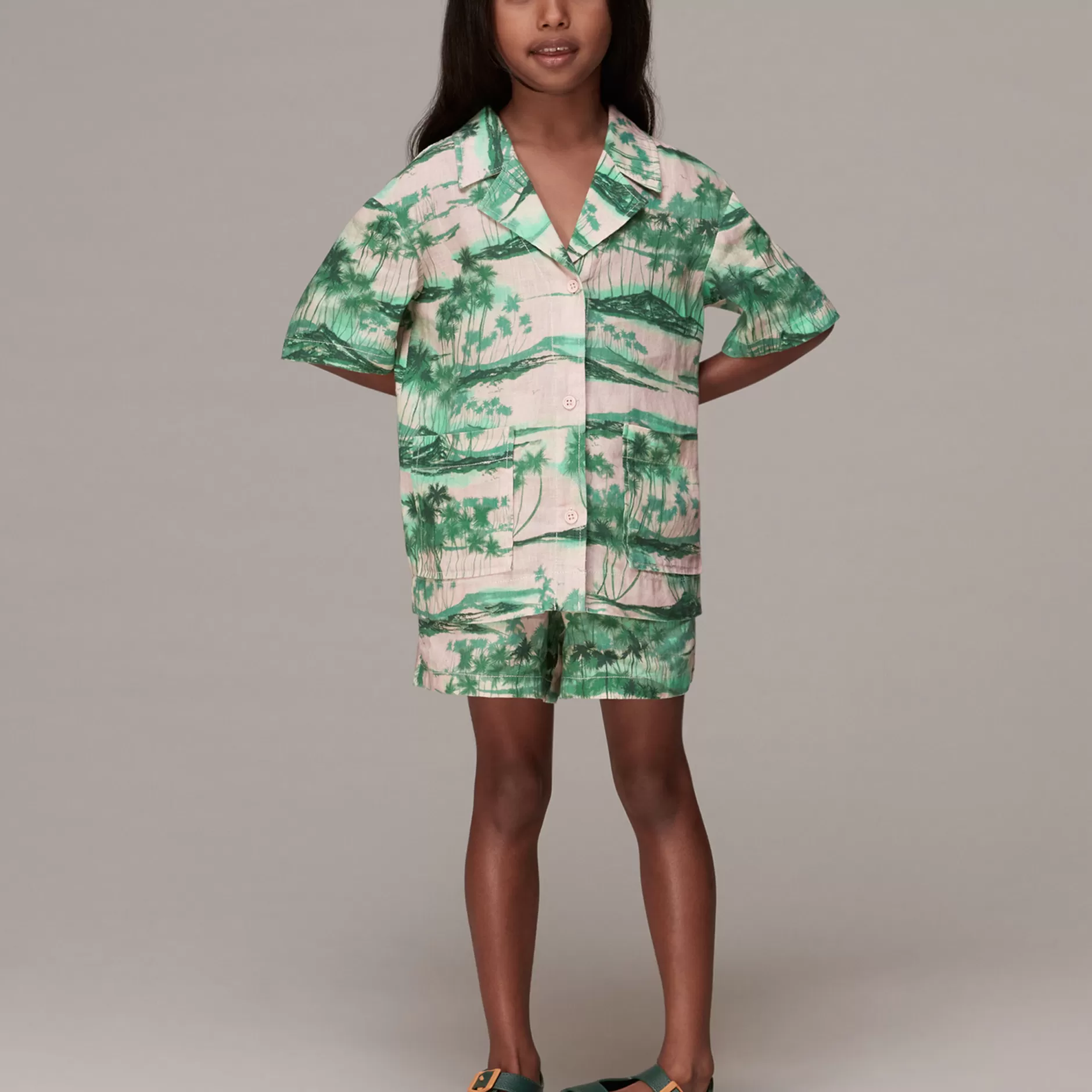 Women Whistles Bottoms | Waving Palms Sammy Short