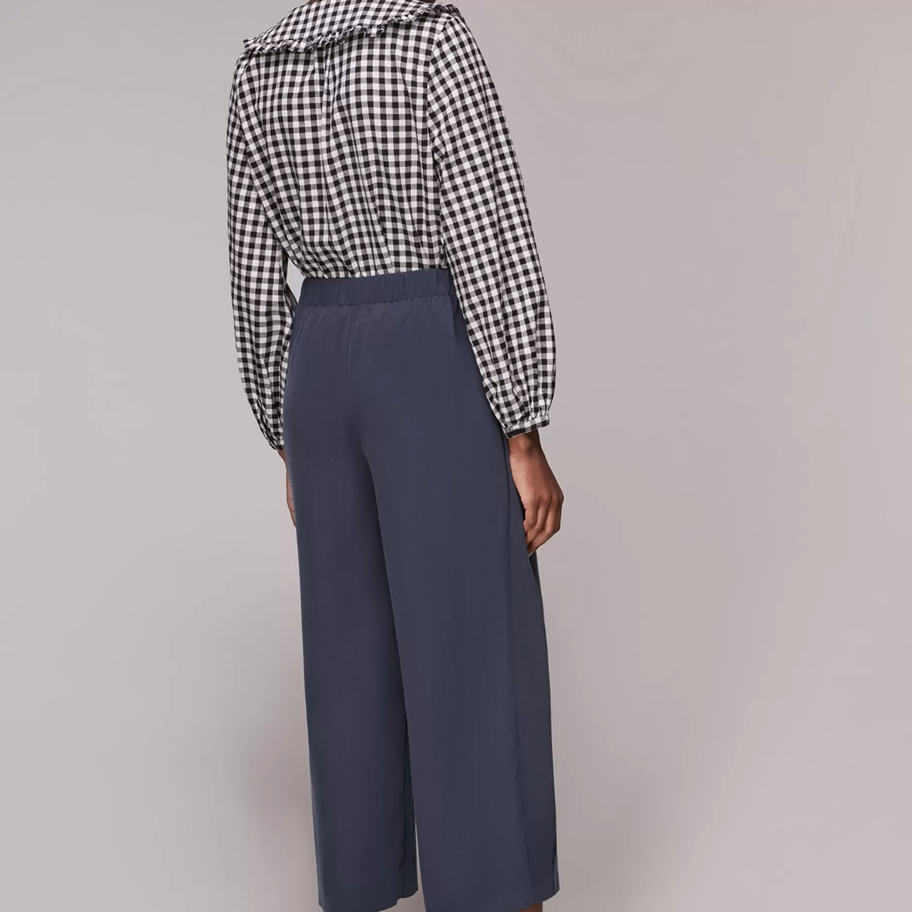 Women Whistles Trousers | Wide Leg Trouser